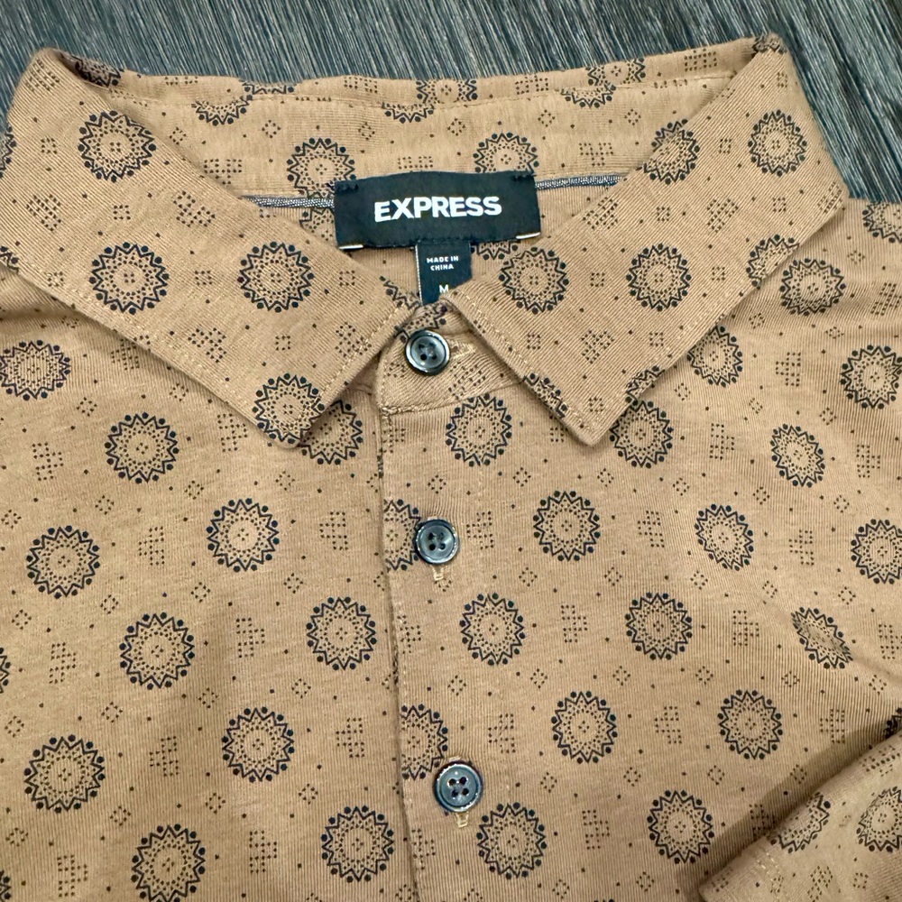 EXPRESS short sleeve polo. Like new!